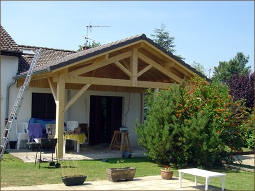 charpente traditionnelle Pusignan